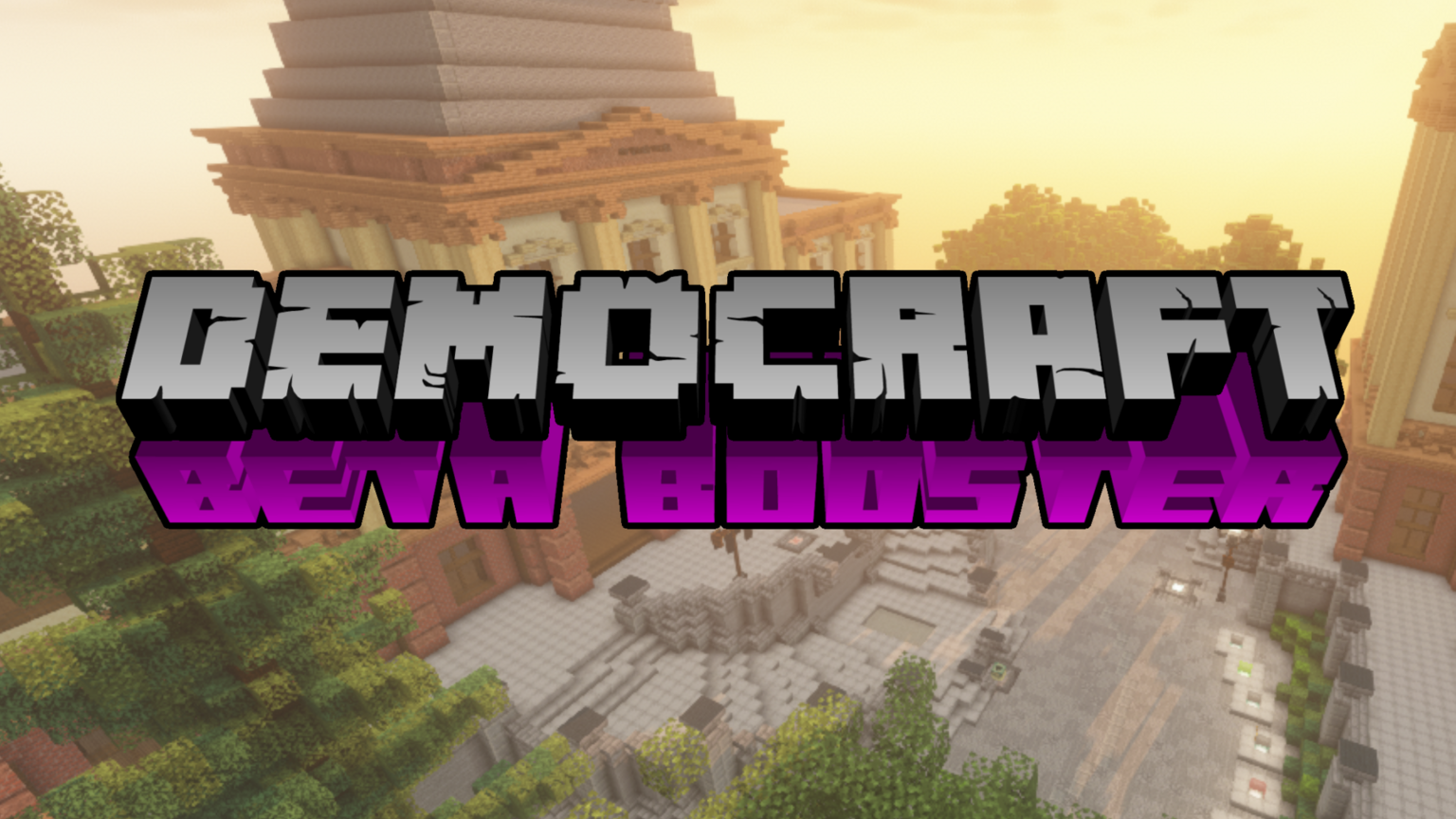 2em Affiche pour le lancement de la BETA de DEMOCRAFT